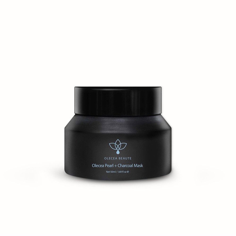 NIB Olecea Beaute pearl charcoal self heating  mask full size skincare 50ml